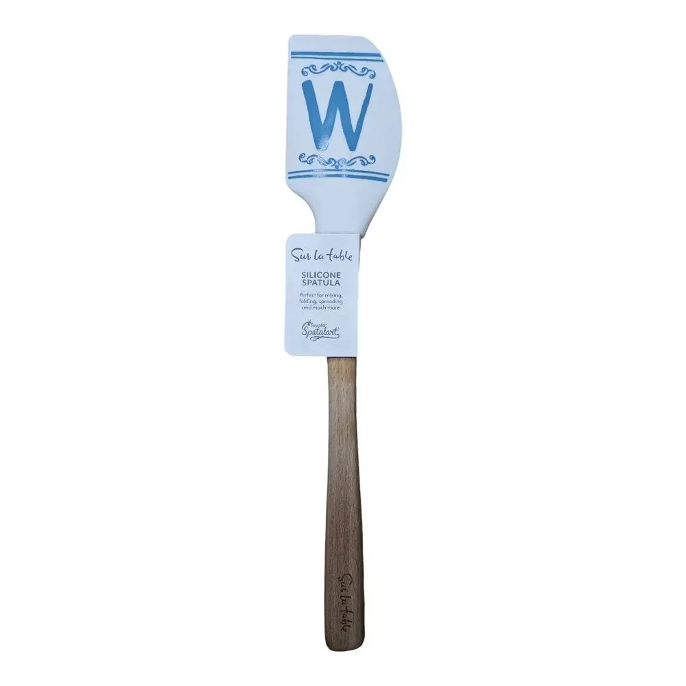NEW Sur La Table Monogram Silicone Head Spatula Letter 